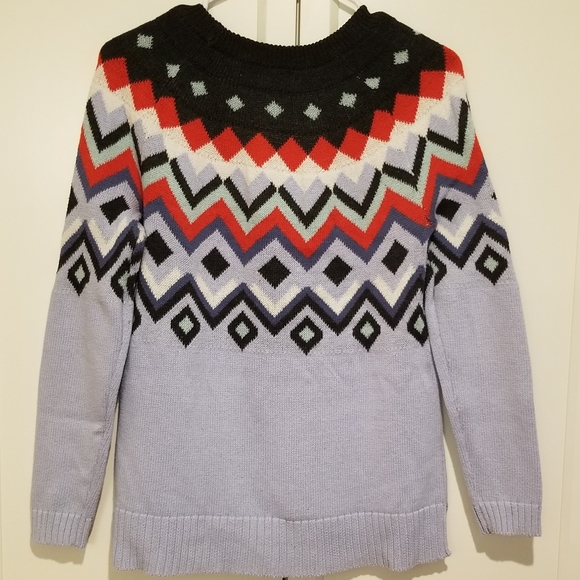 Old Navy fair isle sweater - Picture 2 of 5